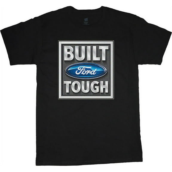 Built Ford Tough Decal T-shirt Men's Tee Black