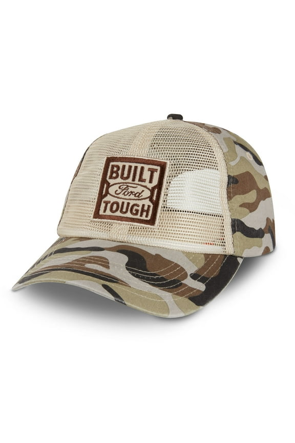 Built Ford Tough Desert Camo Mesh Hat