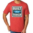 thumbnail image 1 of Built Ford Tough Men's TriBlend Tee Shirt, 4XL Bright Red Heather, 1 of 3