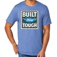 thumbnail image 1 of Built Ford Tough Men's TriBlend Tee Shirt, Medium Carolina Blue Heather, 1 of 3