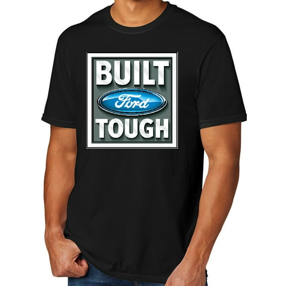 Built Ford Tough Men's TriBlend Tee Shirt, XL Black