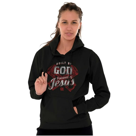 Built God Treasured Jesus Christ Hoodie Sweatshirt Women Men Brisco Brands S