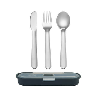 Outlery Stainless Steel & Pocket Sized Travel Cutlery Set & Reusable  Chopsticks - Silver : Target