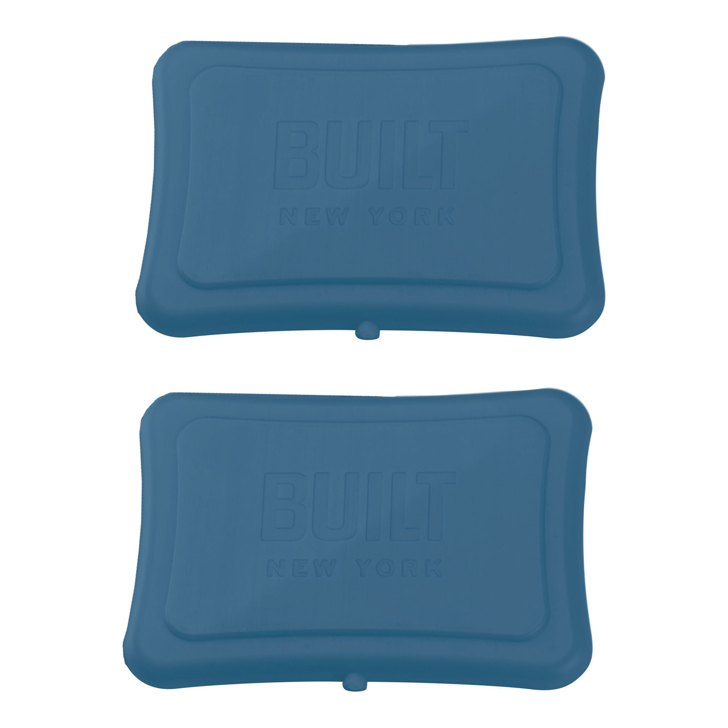 Built Gourmet Set of 2 Plastic Freezable Nesting Ice Packs in Teal