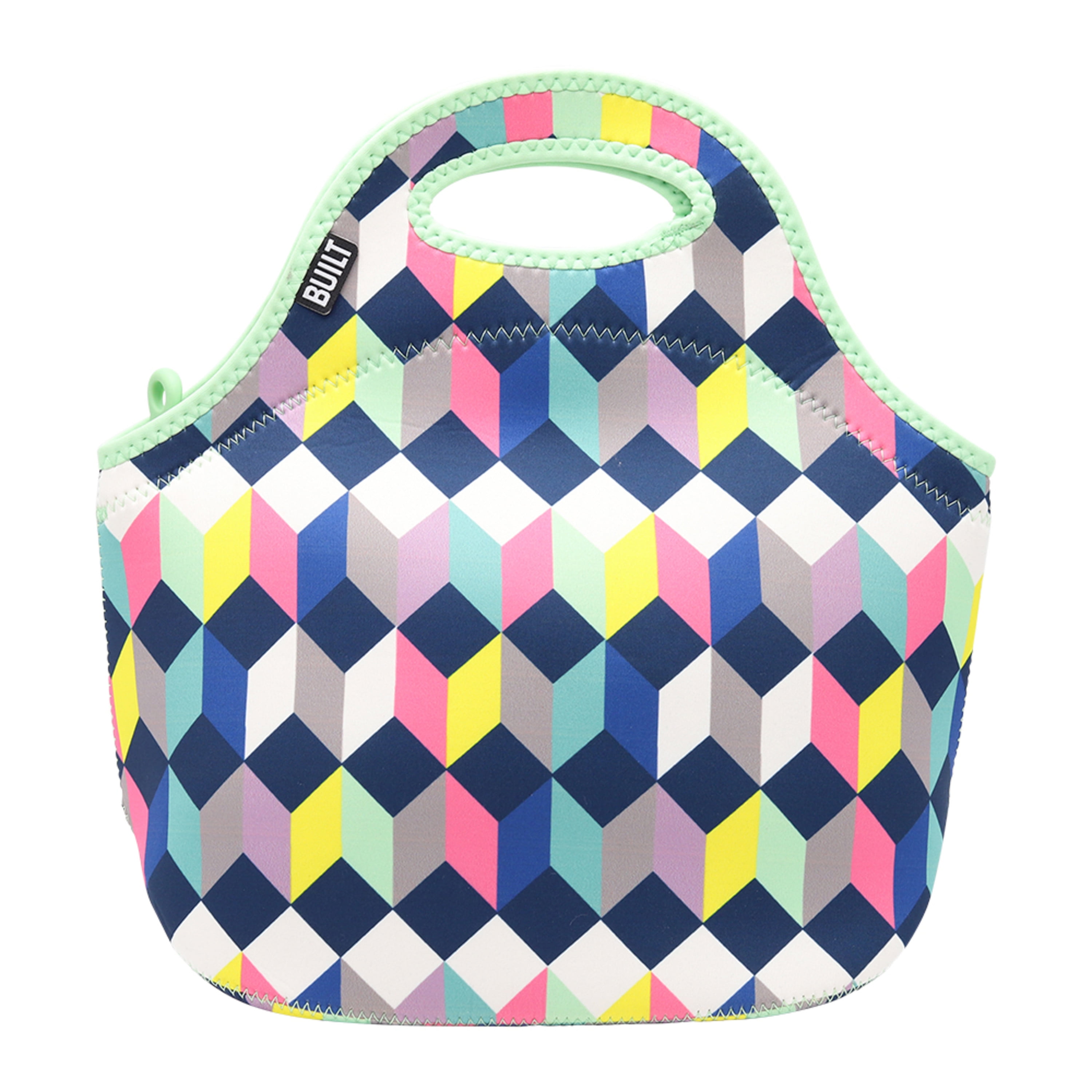 Built Gourmet to Go Neoprene Lunch Bag in Geo Pattern Walmart