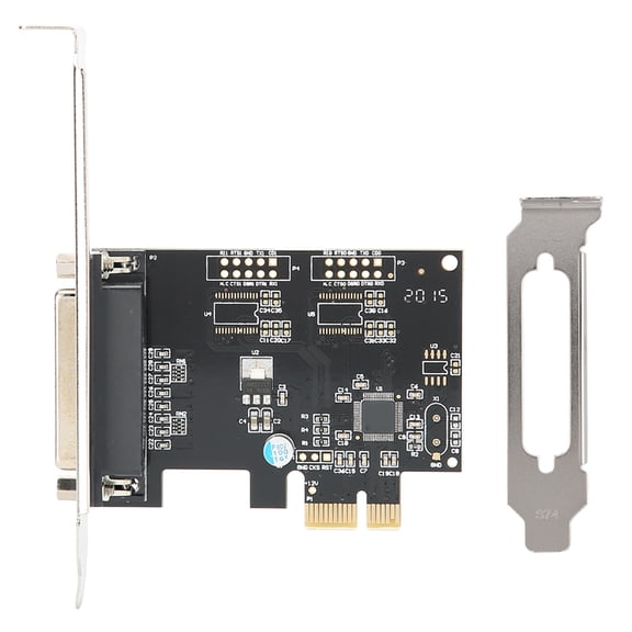 Built-In 16 Byte Fifo With A Cover Board Pci_E To Lpt, Port Db25, Single Parallel For Printers Scanners Programmers Pci Express X1 Slot