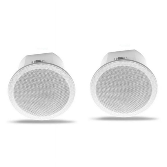 Built-In Amplifier Full Range Bluetoothback Cover Home Theater Background Music Ceiling Speaker(B)