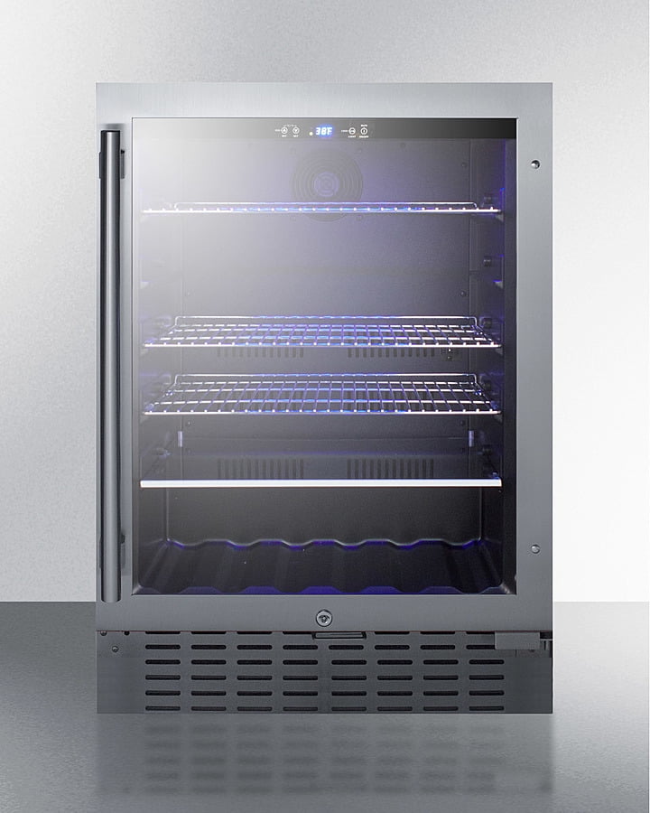 Built-In Beverage Cooler, Stainless Steel