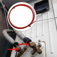 thumbnail image 1 of Built-In Copper Tube Bending Strip Pe Plastic Ct-205 Air Conditioning Pipe Bender Tube Protector Rubber Strip Home Improvement Red Fangkenuo, 1 of 9