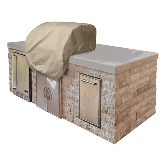 Built-In Grill Cover - Water Resistant - 30W x 26D x 14H - Outdoor Kitchen BBQ Protection