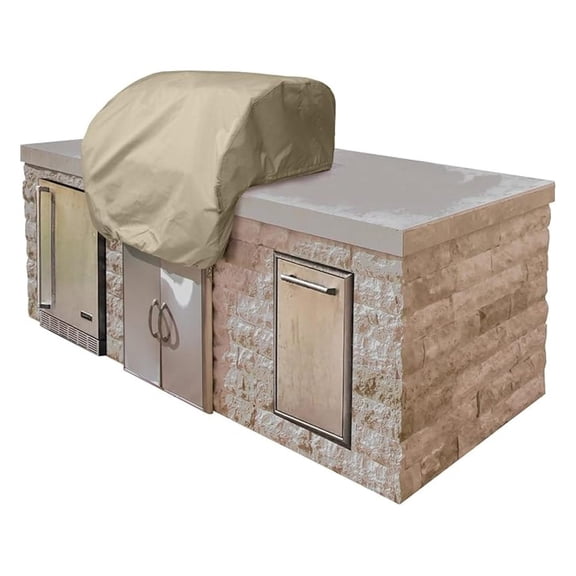 Built-In Grill Cover - Water Resistant - 34W x 30D x 18H - Outdoor Kitchen Protection