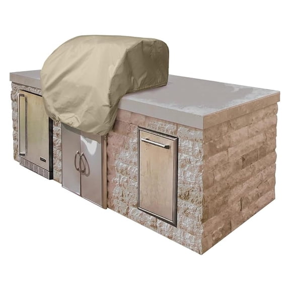 Built-In Grill Cover - Water Resistant - 42W x 28D x 14H - Outdoor Kitchen Protection