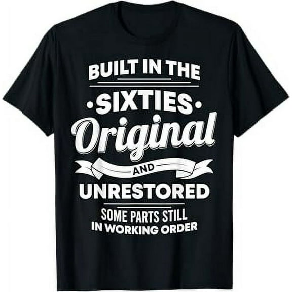 Built In The Sixties Original Unrestored Some Parts Still In T-Shirt