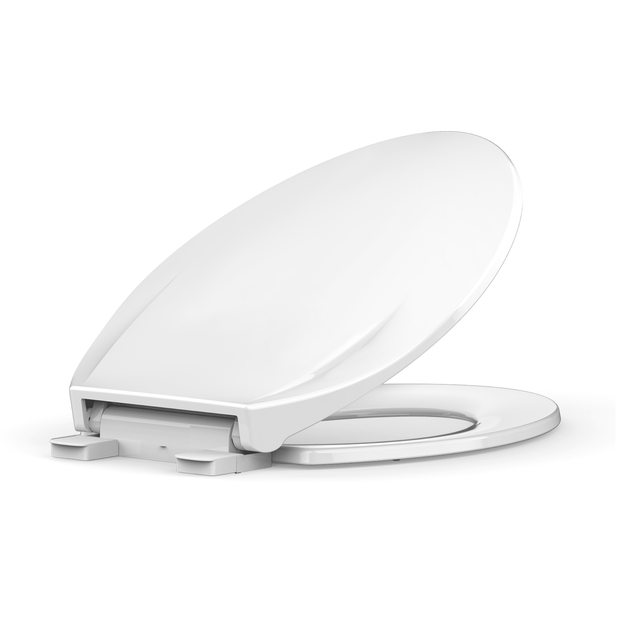 Built-In Toddler Training Toilet Seat Round Shape, Dual Slow-Close Covers for Child & Adult, Easy Installation for Bottom-Mounted Toilets