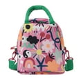 thumbnail interactive-video image 1 of BUILT Neoprene Reusable Insulated Kid's Lunch Bag, Watermelon Collage Pink, 1 of 15