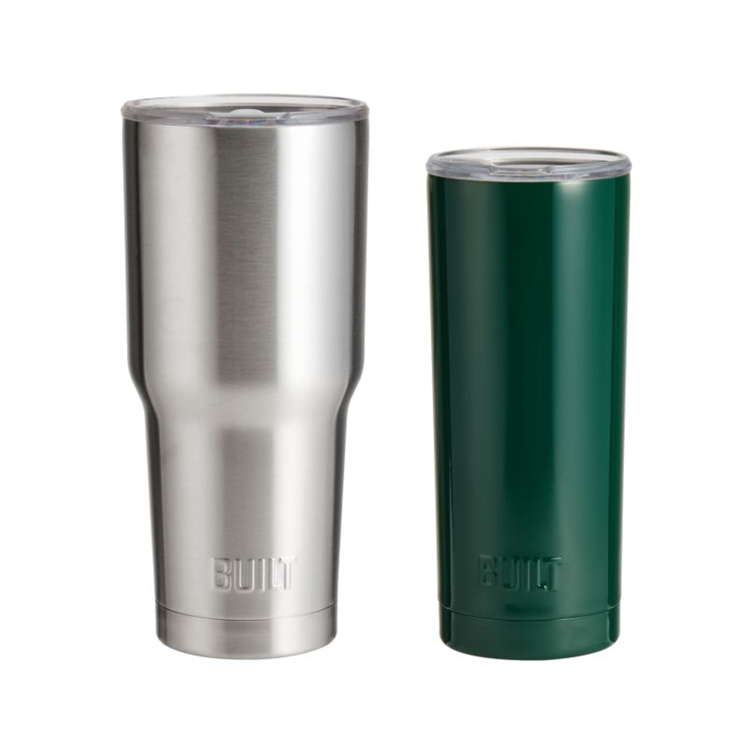 Reduce 24 oz. Dual Wall Stainless Steel Insulated Tumbler Set of 2 Green  Gray - Tumblers, Facebook Marketplace