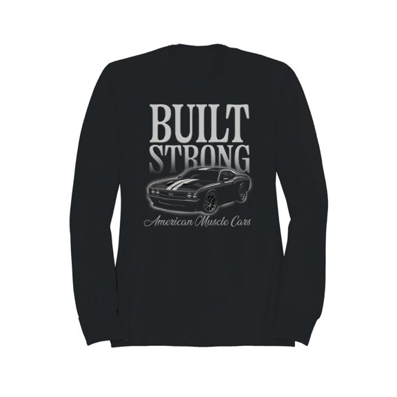 Built Strong American Muscle Cars Men's Sweatshirt