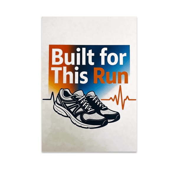 Built for This Run - Running Enthusiast - 13x19 Poster Print