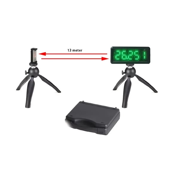 Built-in Battery Powered Electronic Race Training LED Track And Field Wireless Timer For Gym Use Race Timer