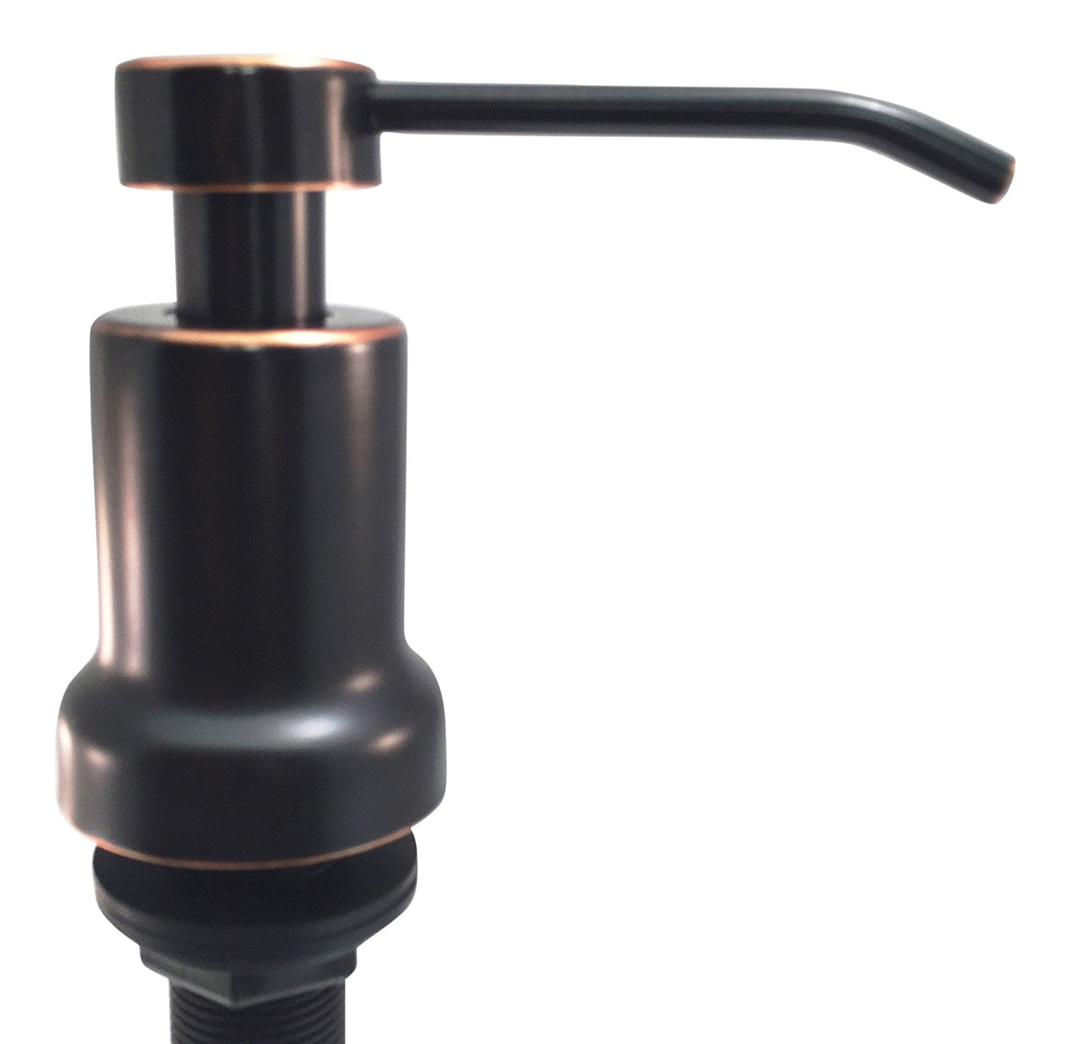 Built-in Foaming Soap Dispenser | Stainless Steel Foam Soap Pump with 17oz Under Counter Bottle - Ultimate Kitchen | Oil Bronze