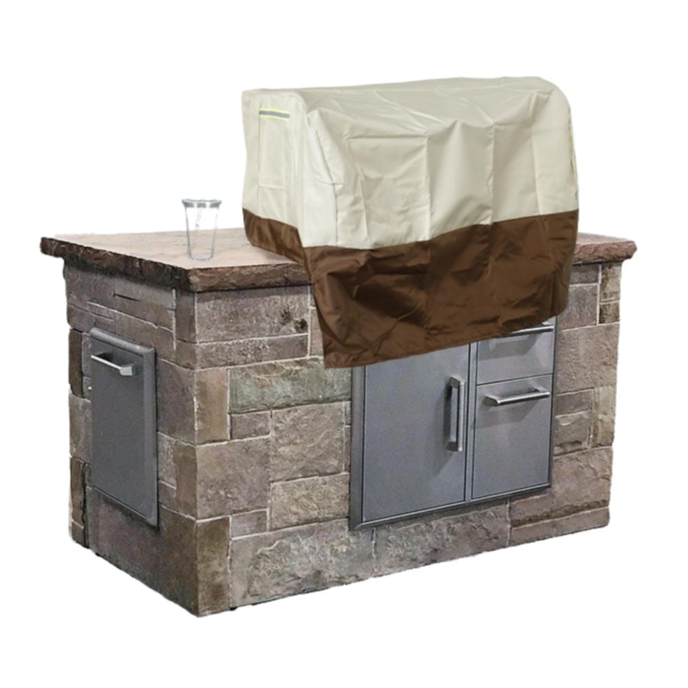 Built in Grill Cover, 600d Oxford Cloth BBQ Island Cover Heavy