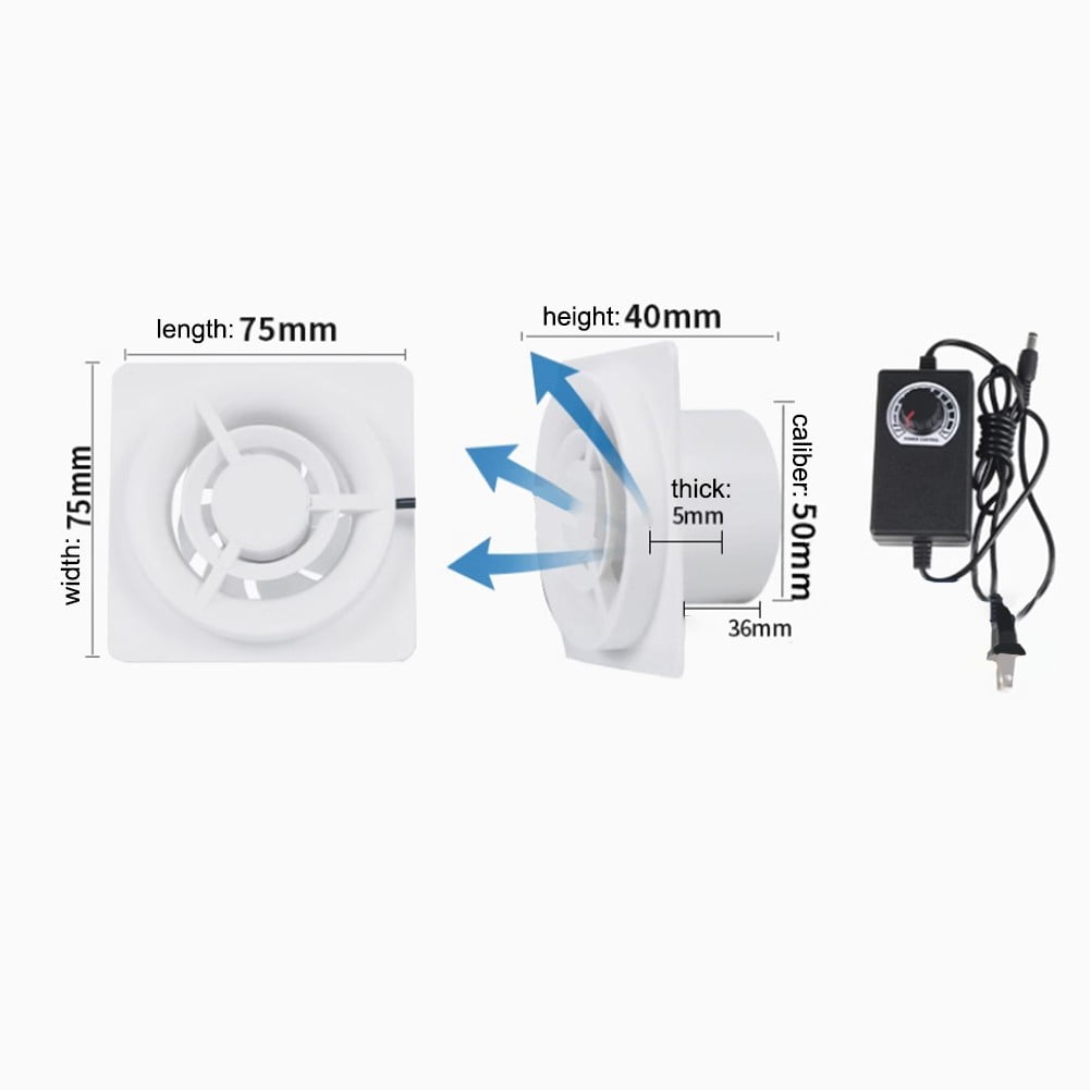 Built-in inlet and outlet fans can adjust the ventilation speed of the ...