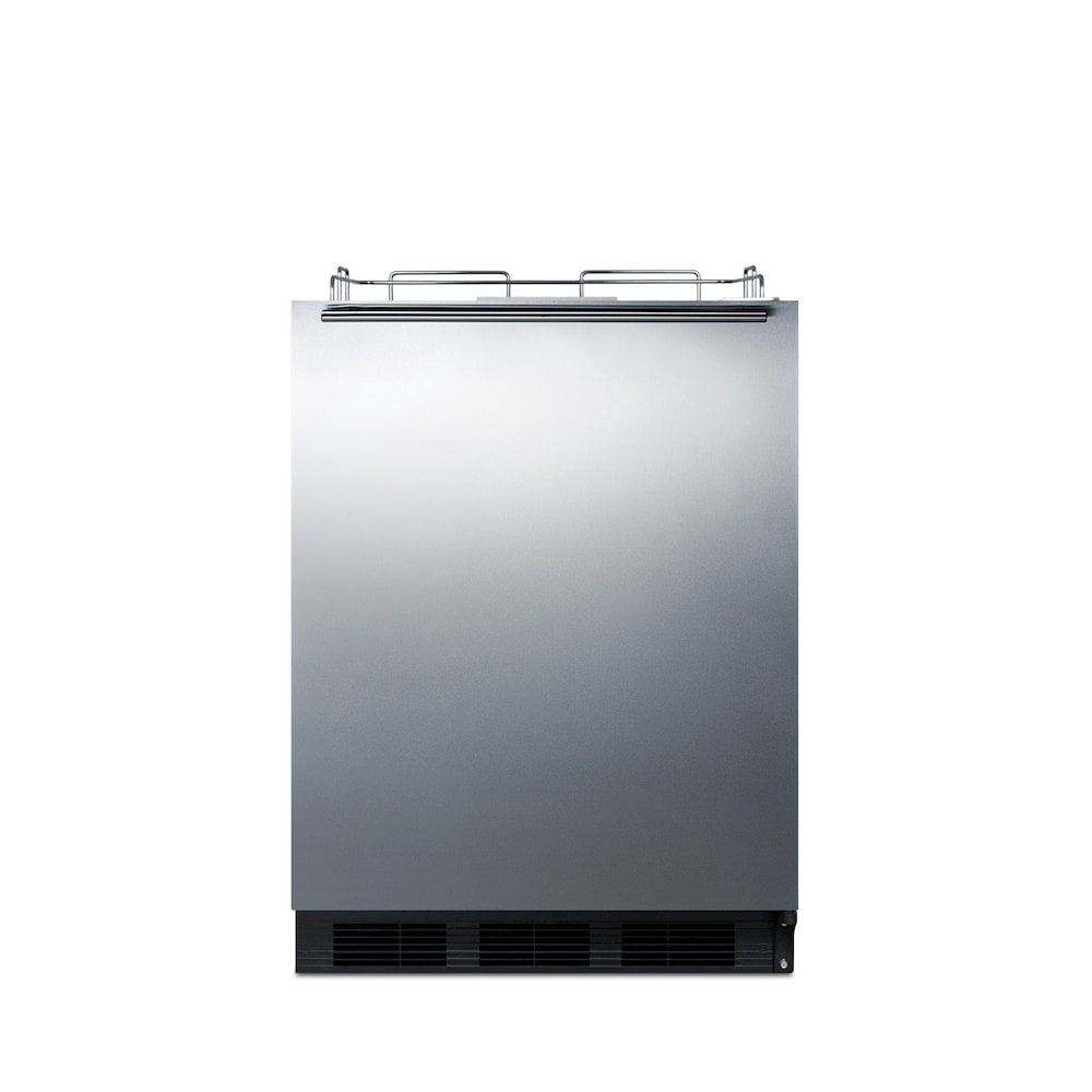 Built-in kegerator for use under ADA compliant counters; no tap kit included