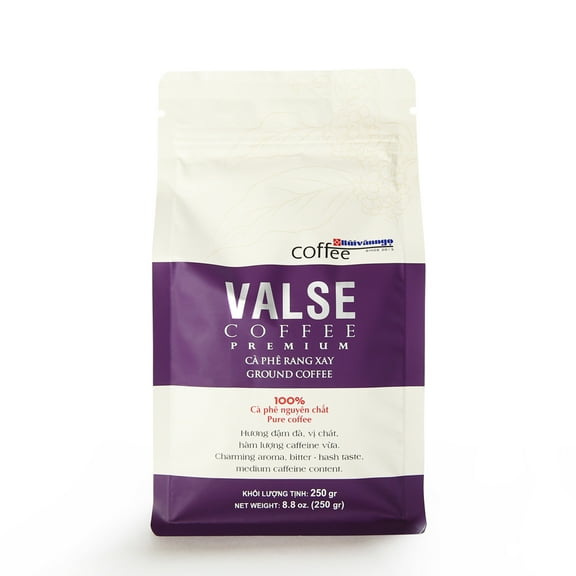 Buivanngo Coffee | Bui Van Ngo Coffee | BVN Coffee - Valse Premium Ground Coffee - 8.8 oz (250 g)