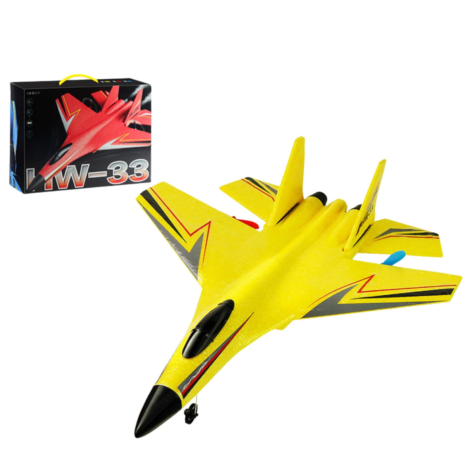 Bujeu 2025 New Gravity Gliders Airplane with Lights, Upgrade Remote