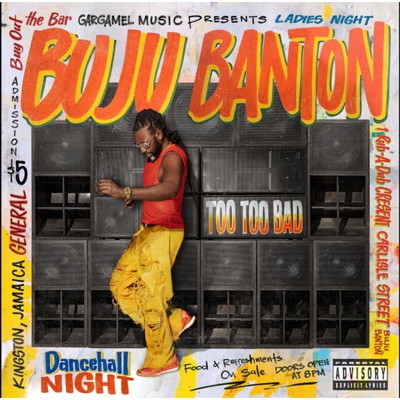 Buju Banton - Too Too Bad - Music & Performance - CD