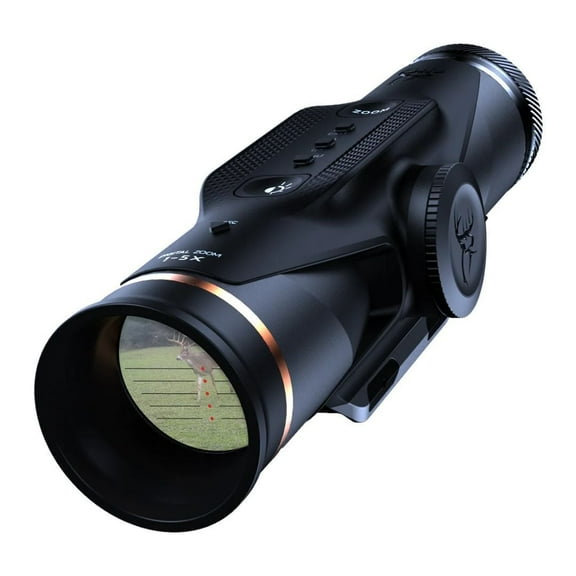 Buk Ops Cycloptic-X Primetime Crossbow Scope with Primetime Color Vision, 25mm Objective Lens, Fully-Adjustable Crosshairs, and 1.39-Inch HD Viewfinder (Black)