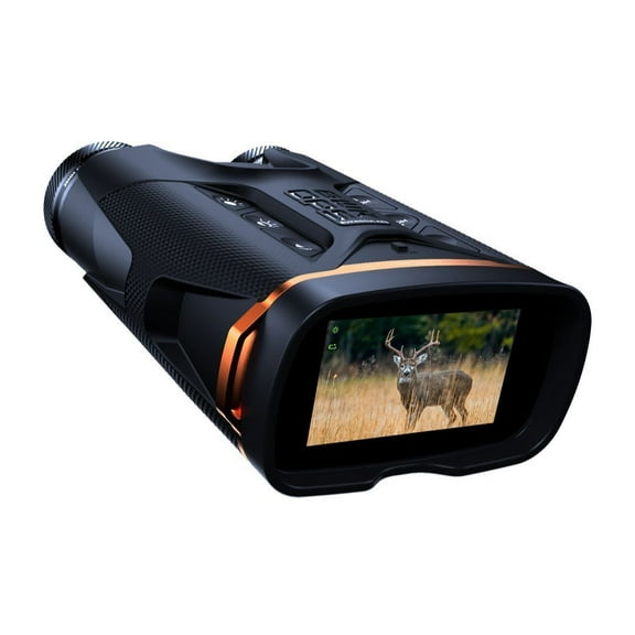 Buk Ops Primetime Buknoculars with Primetime Color Vision, 25mm Objective Lens, and 2.95-Inch HD Viewfinder (Black)