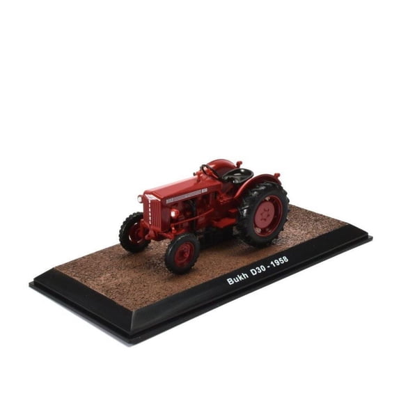 Bukh D30 Tractor (1958) 1:32 scale Diecast Model in Red by Ex Mag