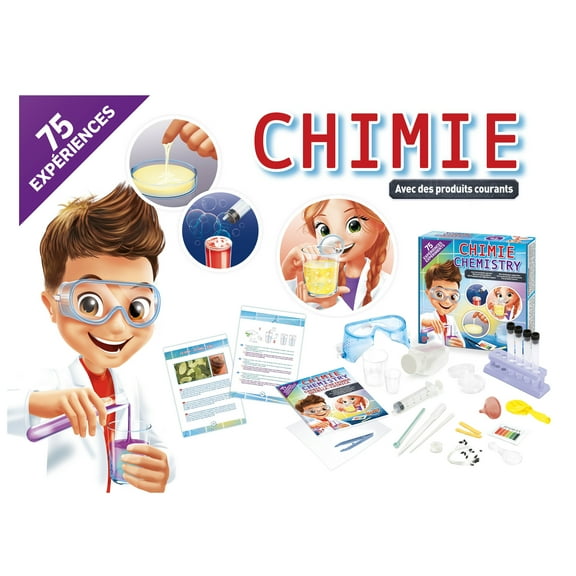 Buki Sciences - Chemistry Lab with 75 Experiments