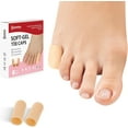 thumbnail image 1 of Bukihome 8 Pcs Gel Toe Cap, Pinky Toe Protector for Women Men - Cushions and Protects to Cover Toes, Relief Toe Pain from Ingrown Toenails, Corns, Blisters, Hammer Toes ,Pinky Size, 1 of 6