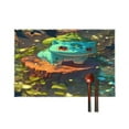 thumbnail image 1 of Bul-basaur Set of 6 Individual Placemats for Dining Table, Non-slip, Washable, Reusable Table Mats for Decor Home Party for Kid Teen Adult, 1 of 8