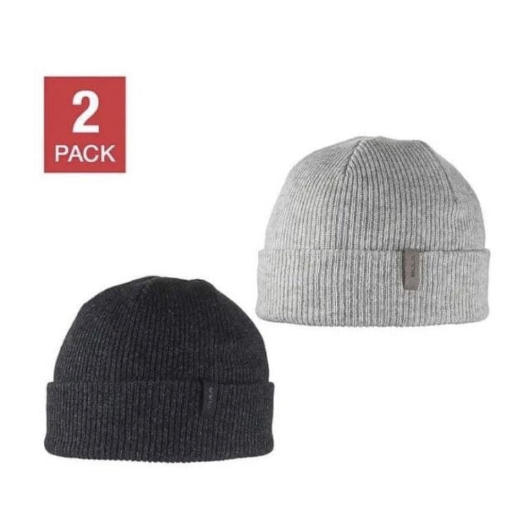 Bula Unisex Portland Beanie, Light Gray/Black, One Size  display picture 2