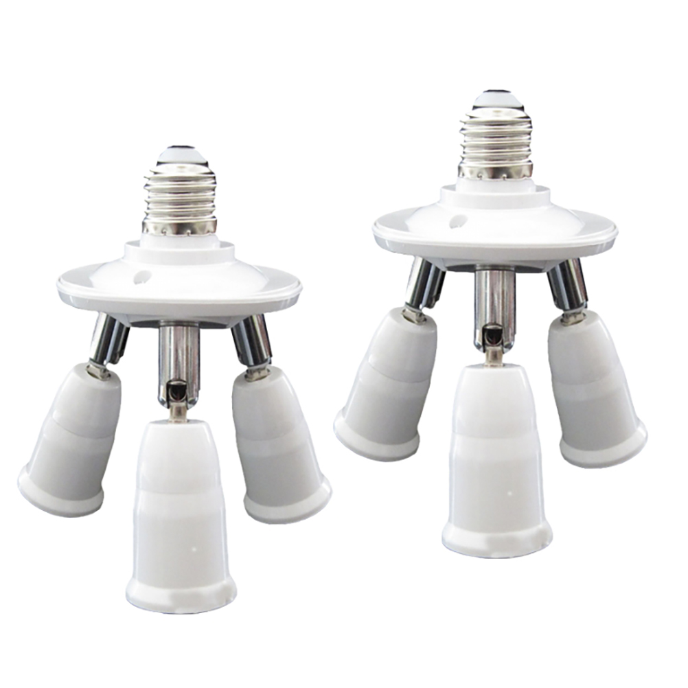 Bulb Base Adapter Sensor Light Bulbs Street Lamp Holder Socket E27 to 3