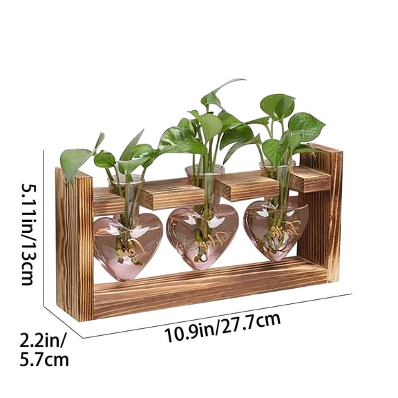 Bulb Glass Vases for Flowers Set of 3, Forcing Hyacinth Bulbs, Small Vases for Centerpieces, Decorative Bud Flower Vase for Home Decor Living Room Wedding Table Decorations