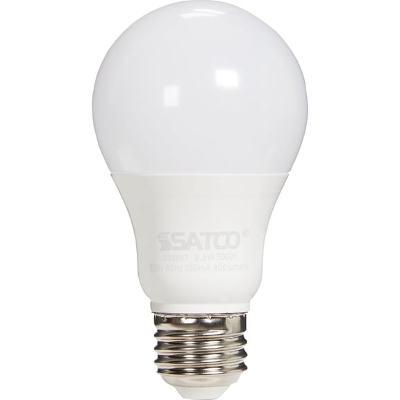 Satco Bulb Led 10w A19 5k 4pk  Residential Use, Standard Application