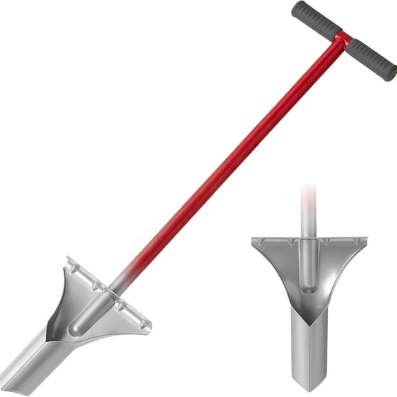 Bulb Planter - Long Handle | Annuals, Ground Cover, Vegetables, Spring and Fall Bulbs | Sod Cutter, Remover, and Plugger, Grass Planter, Bulb Planting Tool