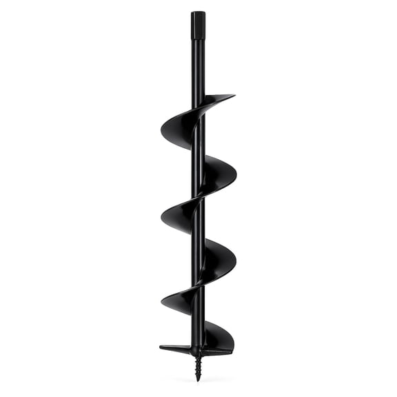 Bulb Planter Tool, 2.36 x 31.5 Heavy-Duty Garden Auger Drill Bit for Planting, Tungsten Carbide Ground Hole Digger, Bulb Planting Auger for Drill & Cordless Garden Drill