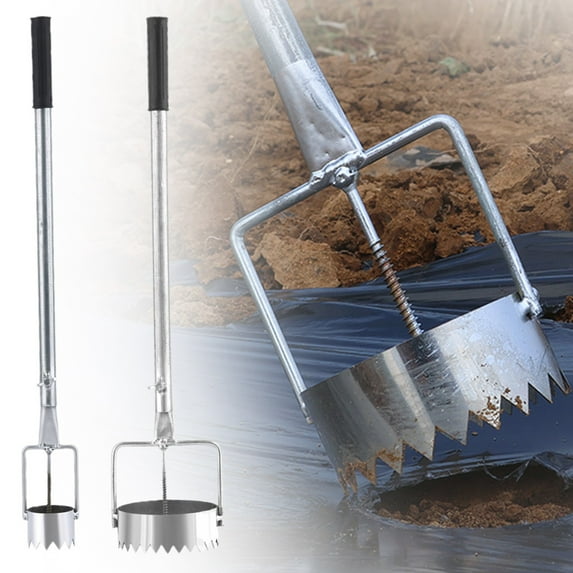 Bulb Planters Sod Remover Multipurpose, Bulb Planter & Sod Remover Tool with Retractable Handle, Adjustable Plugger for Greenhouse Planting Garden Work Daily Deals