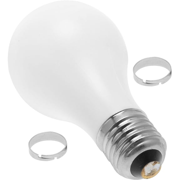 Bulb Props, Close-Up LED Glow Tricks Toy Illusions Party Magical Props Magician's Comedy for Magic Trick, White