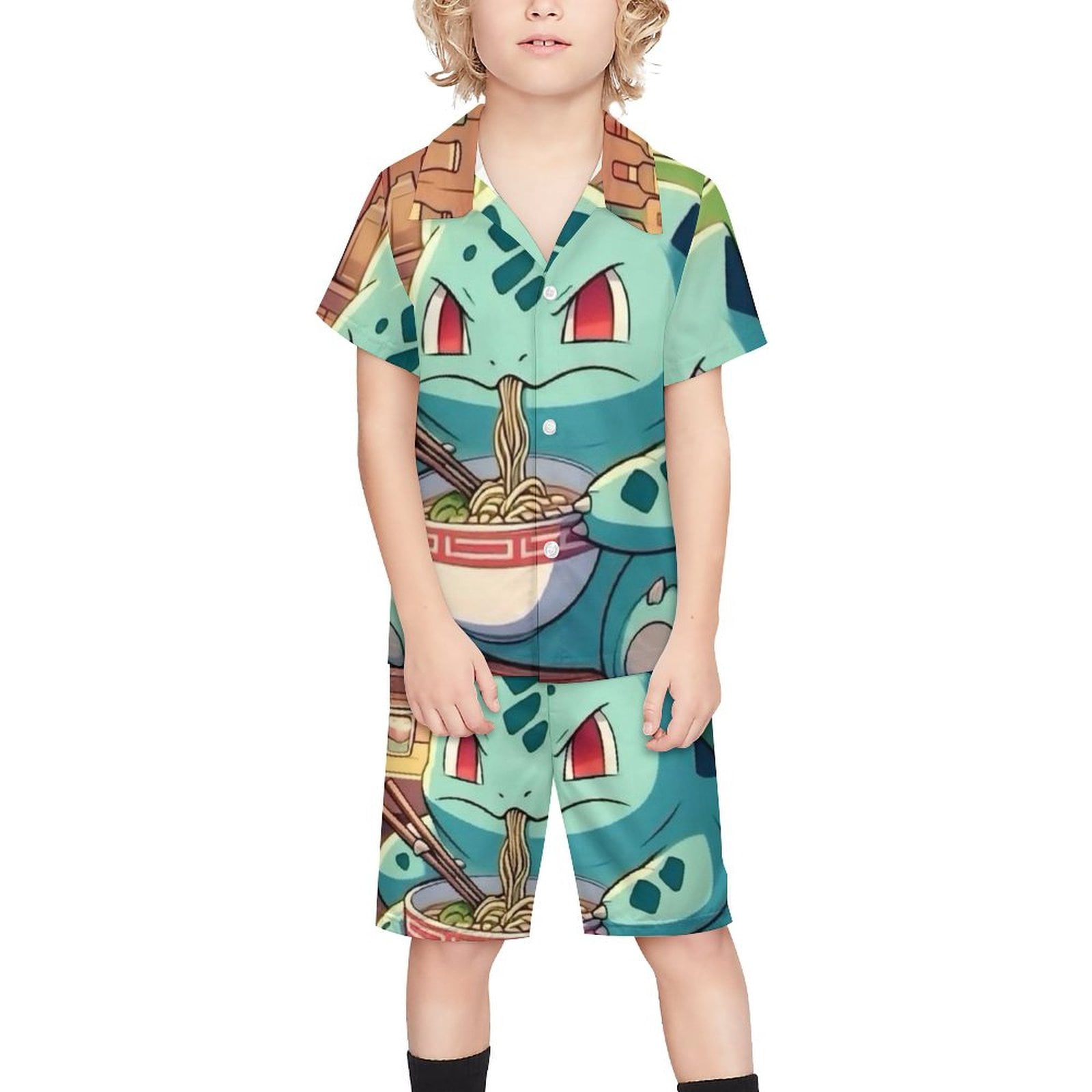Bulbasaur Swim Trunks Anime Cute for Boys Gift 3-4T Bulbasaur Merch ...