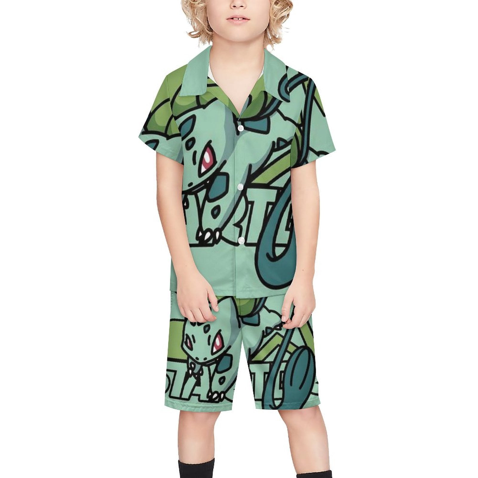 Bulbasaur Swim Trunks Anime Cute for Boys Gift 3-4T Bulbasaur Merch ...