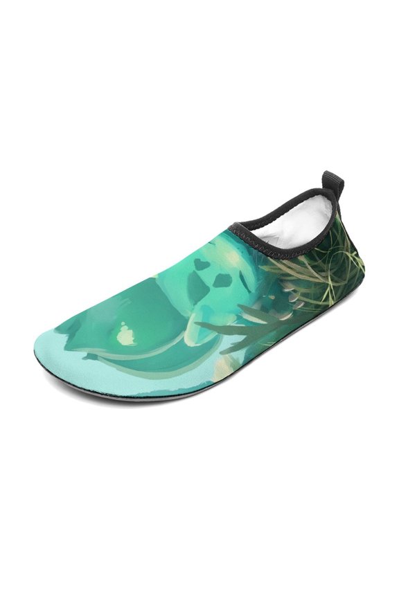 Bulbasaur Water Shoes Beach Swim Barefoot Quick Dry Aqua Socks, Non-Slip Sporty Water Shoes for Men Women 9/10women,7/8men