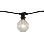 Bulbrite 14  Black String Light with 10 15W G16 Bulbs