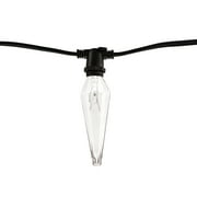 Bulbrite 14  Black String Light with 10 25W Prism Bulbs