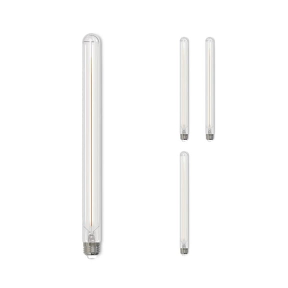 Bulbrite 862777 15 in. 5W T9 Shape 2700K Dimmable LED Bulb, Clear - Pack of 4